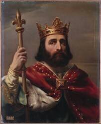 Pépin III, roi de France (714-768), dit Pépin le Bref (Louis-Felix Amiel) - Muzeo.com