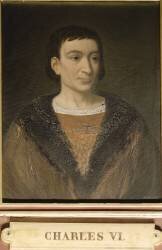 Portrait de Charles VI (1380-1422), roi de France (Auguste de Creuse) - Muzeo.com