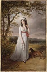 Portrait de Hortense de Beauharnais, épouse de Louis Bonaparte, roi de Hollande (Jacques Sablet) - Muzeo.com