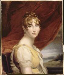 Portrait de la reine Hortense (François Gérard) - Muzeo.com