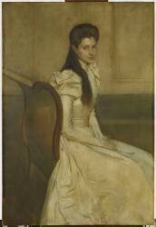Portrait de Mademoiselle L... (Antonio de La Gandara) - Muzeo.com