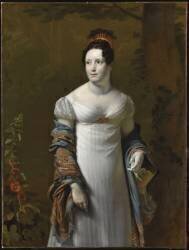 Portrait de Mme Guillaume, née Clémentine Carré (Claude-Marie Dubufe) - Muzeo.com