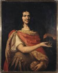 Portrait de Molière (Louis Ferdinand Elle the Elder) - Muzeo.com