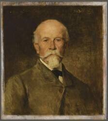 Portrait du peintre Auguste Toulmouche (Jules Elie Delaunay) - Muzeo.com