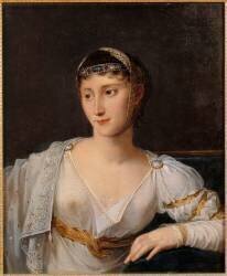 Portrait à mi-corps de Pauline Bonaparte, princesse Borghèse, duchesse de Guastalla (1780-1825) (Robert Lefèvre) - Muzeo.com