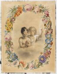 Portraits de Jules Belin de Launay et de sa soeur aînée (Jacques-Augustin-Catherine...) - Muzeo.com
