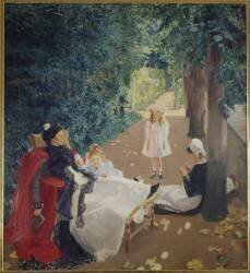 Portraits en plein air (Frederick William Mac Monnies) - Muzeo.com