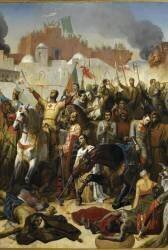 Prise de Jérusalem par les croisés, 15 juillet 1099 (Emile Signol) - Muzeo.com