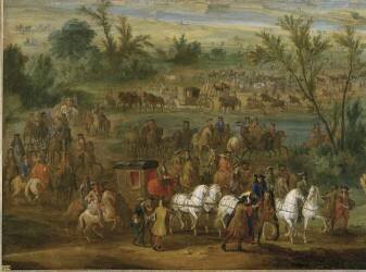 Prise de la ville d'Aire en Artois par le maréchal d'Humières, le 31 juillet 1676 (Adam Frans van der Meulen) - Muzeo.com