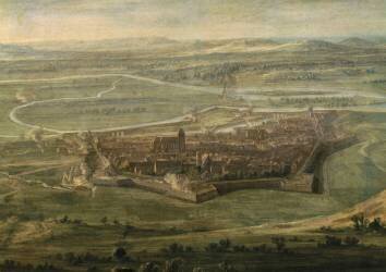 Prise de la ville de Dôle en Franche-Comté par Louis XIV, le 6 juin 1674 (Jean Paul) - Muzeo.com