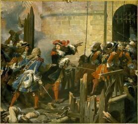 Prise de Valenciennes par le roi Louis XIV, le 17 mars 1677 (Jean Alaux) - Muzeo.com