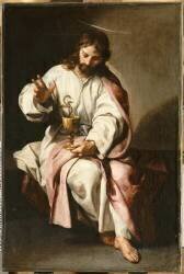 Saint Jean Evangéliste et la coupe empoisonnée (Alonso Cano) - Muzeo.com