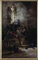 Scène de combat dans une église (Alphonse de Neuville) - Muzeo.com