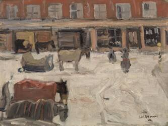 Snow Scene (James Wilson Morrice) - Muzeo.com