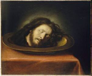 Tête de saint Jean-Baptiste (Philippe de Champaigne) - Muzeo.com