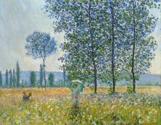 Fields in Spring (Claude Monet) - Muzeo.com