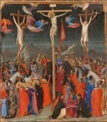La crucifixion (Maître de Giovanni Barrile) - Muzeo.com