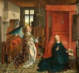 L'Annonciation (Rogier van der Weyden) - Muzeo.com