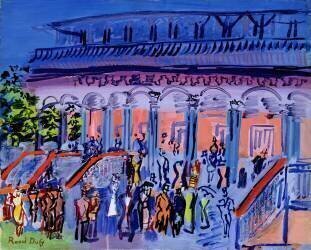 The Owner's Enclosure (Raoul Dufy) - Muzeo.com