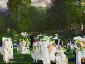 A Day in June (George Wesley Bellows) - Muzeo.com