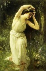 A Nymph in the Forest (Charles Amable Lenoir) - Muzeo.com