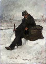 A Philosopher (Jean-François Raffaelli) - Muzeo.com
