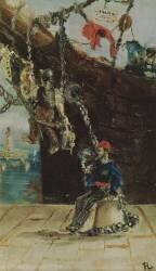 A Sailor on a Quay (Henri de Toulouse-Lautrec) - Muzeo.com