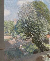 A Shady Corner (George Clausen) - Muzeo.com