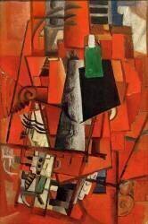 A Woman at thr Piano (Kazimir Malevitch) - Muzeo.com