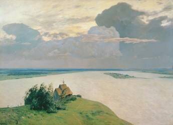 Above the Eternal Peace (Isaac Levitan) - Muzeo.com
