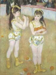 Acrobats at the Cirque Fernando (Auguste Renoir) - Muzeo.com