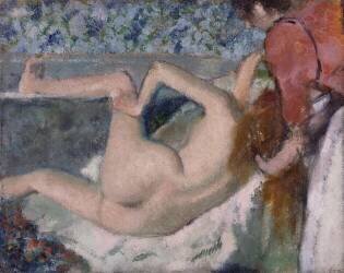 After the Bath (Edgar Degas) - Muzeo.com