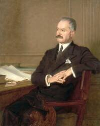 Albert Lebrun (1871-1950), président de la République française (Marcel Baschet) - Muzeo.com
