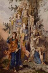 Apollon et les Muses (Gustave Moreau) - Muzeo.com