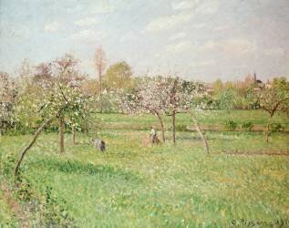 Apple Trees at Gragny (Camille Pissarro) - Muzeo.com