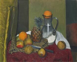 Apples and a pineapple (Félix Vallotton) - Muzeo.com