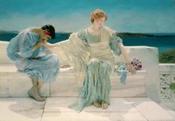 Ask me no more (Lawrence Alma-Tadema) - Muzeo.com