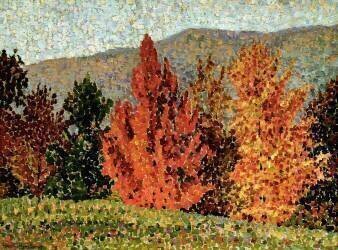 Autumn Landscape (Henri-Edmond Cross) - Muzeo.com