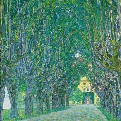Avenue of Schloss Kammer Park (Gustav Klimt) - Muzeo.com