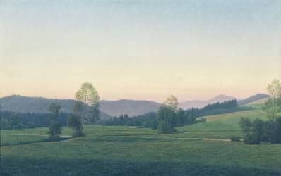 Bavarian Landscape (Georg Schrimpf) - Muzeo.com