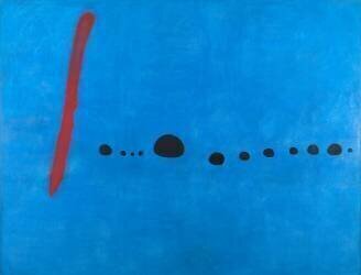 Blue II (Joan Miró) - Muzeo.com