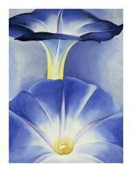 Blue Morning Glories, 1935 (Georgia O'Keeffe) - Muzeo.com