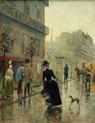 Boulevard in Paris (Akseli Gallen-Kallela) - Muzeo.com