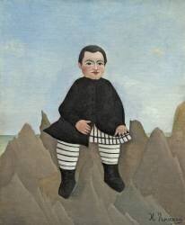 Boy on the Rocks (Henri Rousseau) - Muzeo.com