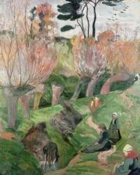 Breton Landscape (Paul Gauguin) - Muzeo.com