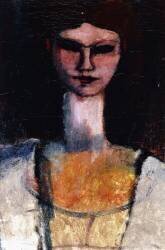 Bust of a Young Woman (Amedeo Modigliani) - Muzeo.com
