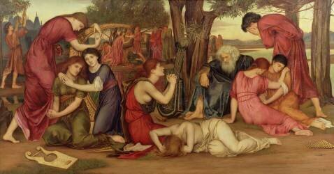 By the Waters of Babylon (Evelyn de Morgan) - Muzeo.com