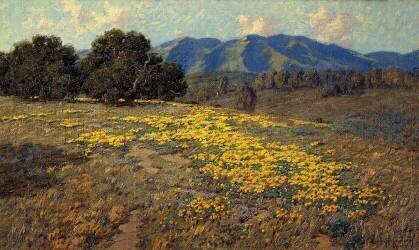 California Poppies (Granville Redmond) - Muzeo.com