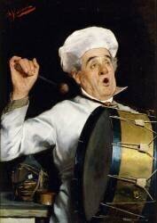 Calling for Dinner (Pompeo Massani) - Muzeo.com