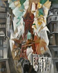 Champ de Mars : The Red Tower (Robert Delaunay) - Muzeo.com